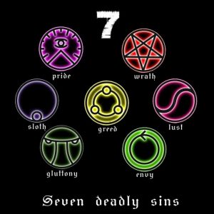 What are the Seven Deadly sins
